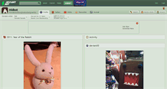 Desktop Screenshot of midbot.deviantart.com