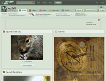 Tablet Screenshot of kez245.deviantart.com