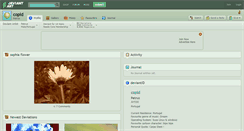 Desktop Screenshot of copid.deviantart.com