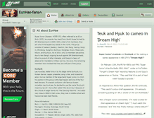Tablet Screenshot of eunhae-fans.deviantart.com