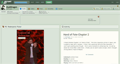 Desktop Screenshot of mystdragon.deviantart.com