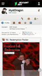Mobile Screenshot of mystdragon.deviantart.com