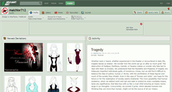 Desktop Screenshot of malchior712.deviantart.com