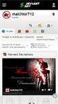 Mobile Screenshot of malchior712.deviantart.com