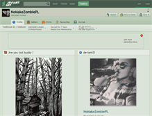 Tablet Screenshot of nomakezombiepl.deviantart.com