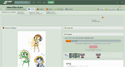 Desktop Screenshot of irken-elite-dulce.deviantart.com