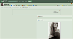 Desktop Screenshot of belletrist.deviantart.com
