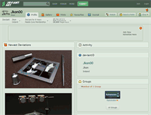Tablet Screenshot of jkon00.deviantart.com