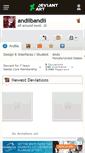 Mobile Screenshot of andiibandii.deviantart.com