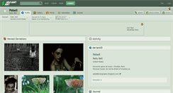 Desktop Screenshot of pebell.deviantart.com