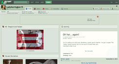 Desktop Screenshot of ladynorrington19.deviantart.com