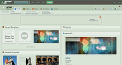 Desktop Screenshot of grlkat.deviantart.com