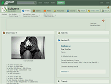 Tablet Screenshot of culture-e.deviantart.com