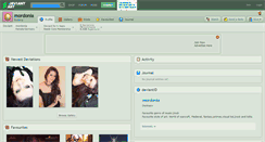Desktop Screenshot of mordonia.deviantart.com