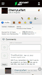 Mobile Screenshot of cherrylatart.deviantart.com