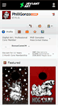Mobile Screenshot of phillgonzo.deviantart.com