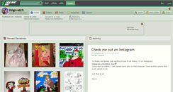 Desktop Screenshot of hogswatch.deviantart.com