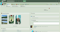 Desktop Screenshot of clione.deviantart.com