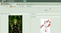 Desktop Screenshot of mistralwind.deviantart.com