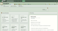 Desktop Screenshot of firecatkirara.deviantart.com