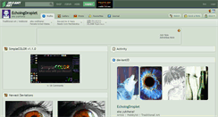 Desktop Screenshot of echoingdroplet.deviantart.com