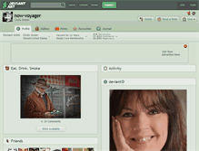 Tablet Screenshot of now-voyager.deviantart.com
