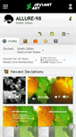 Mobile Screenshot of allure-98.deviantart.com