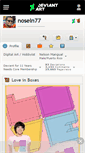 Mobile Screenshot of noseln77.deviantart.com