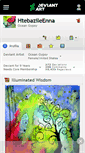 Mobile Screenshot of htebazileenna.deviantart.com