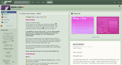 Desktop Screenshot of bishie-claim.deviantart.com
