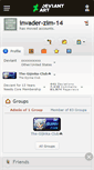 Mobile Screenshot of invader-zim-14.deviantart.com