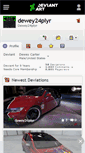 Mobile Screenshot of dewey24plyr.deviantart.com