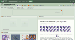 Desktop Screenshot of bothersomekitsune.deviantart.com