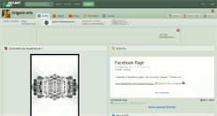 Desktop Screenshot of origami-arts.deviantart.com