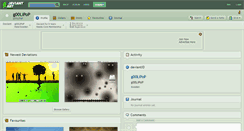 Desktop Screenshot of g00lipop.deviantart.com