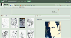 Desktop Screenshot of ghontso.deviantart.com