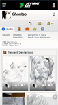 Mobile Screenshot of ghontso.deviantart.com
