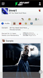 Mobile Screenshot of inwe1.deviantart.com