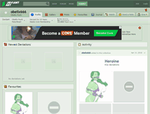 Tablet Screenshot of obelix666.deviantart.com