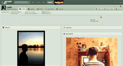 Desktop Screenshot of lolali.deviantart.com