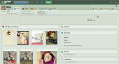 Desktop Screenshot of nthia.deviantart.com