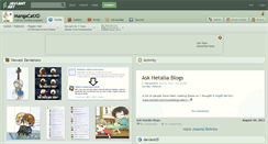 Desktop Screenshot of mangacatxd.deviantart.com