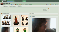 Desktop Screenshot of killer-rabbit79.deviantart.com