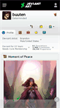 Mobile Screenshot of buuten.deviantart.com