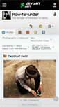 Mobile Screenshot of how-far-under.deviantart.com
