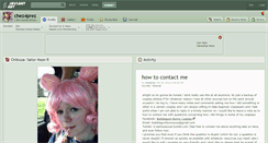 Desktop Screenshot of chez4prez.deviantart.com