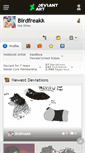 Mobile Screenshot of birdfreakk.deviantart.com