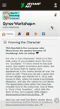 Mobile Screenshot of gyros-workshop.deviantart.com