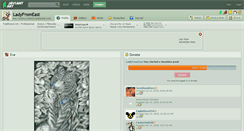 Desktop Screenshot of ladyfromeast.deviantart.com