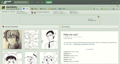 Desktop Screenshot of marlinparty.deviantart.com